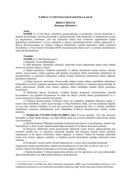 5986 Sayılı E-İhracat Kararı kılavuzu kapağı