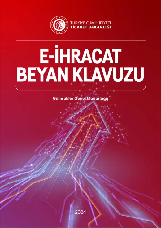 E-İhracat Beyan Kılavuzu kılavuzu kapağı