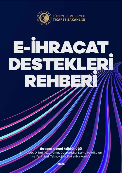E-İhracat Destekleri Rehberi kılavuzu kapağı